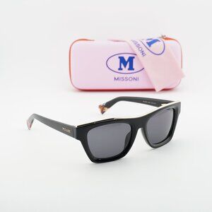 Missoni MIS 0067/S 0807 IR Cat Eye Sunglasses - Black/Grey